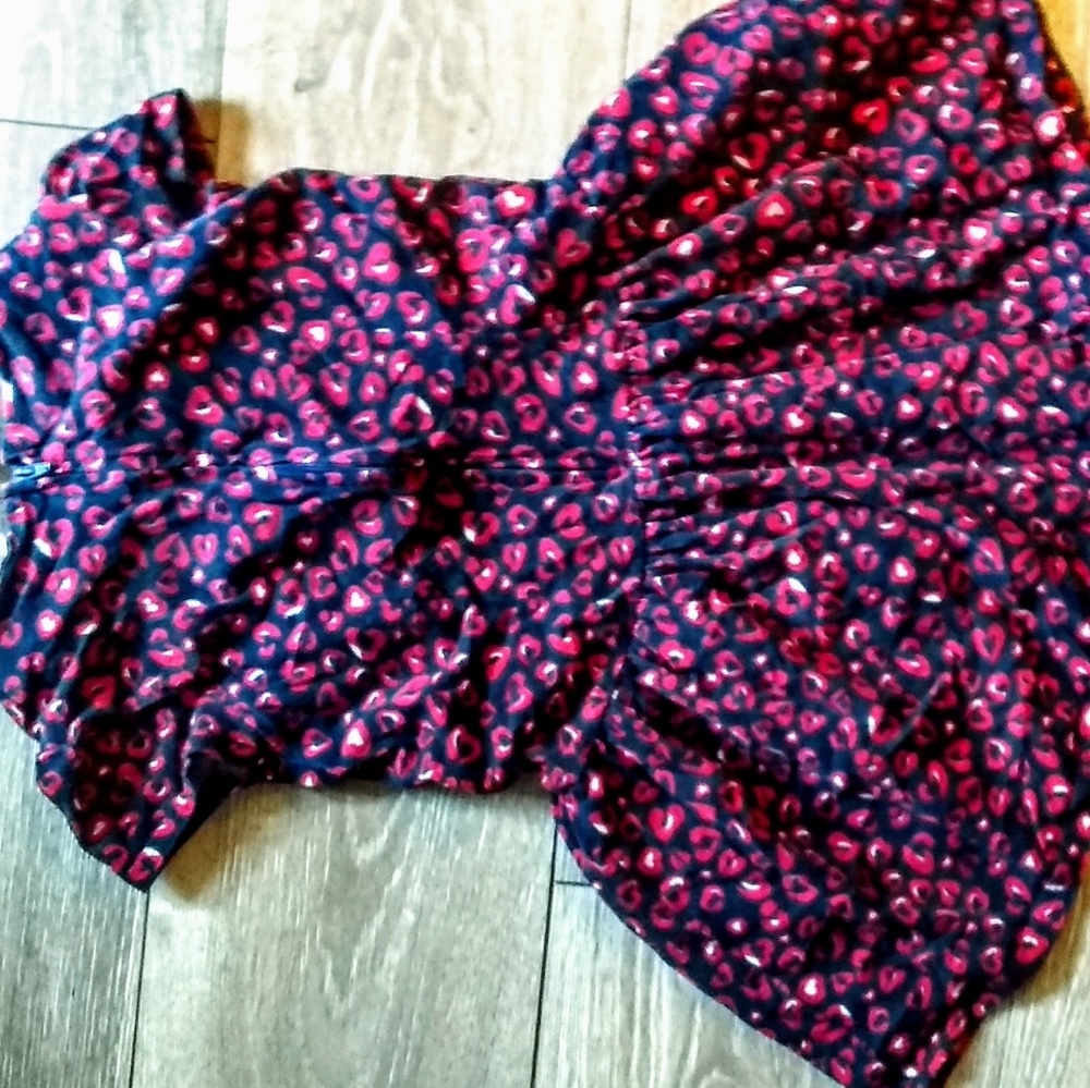 Girls Hartstring Dress hearts Size 7 Valentines